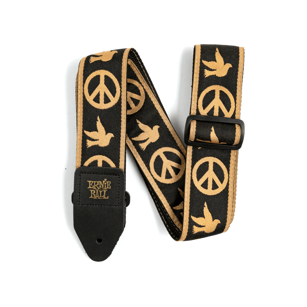ERNIE BALL - Jacquard Strap Peace Love Dove