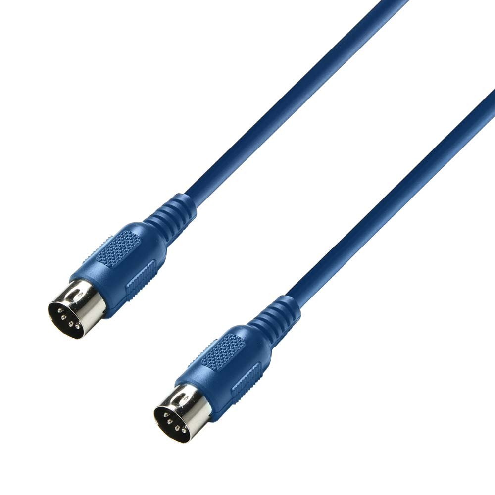 ADAM HALL - Midi Cable 3m Blue