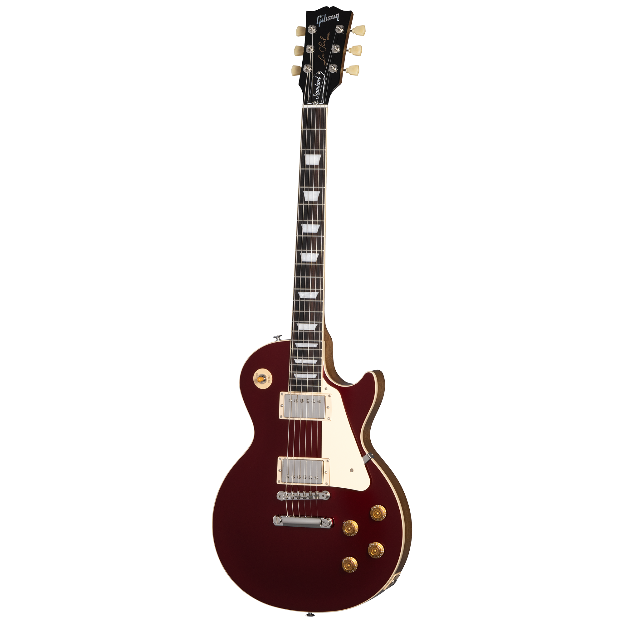 GIBSON - Les Paul Standard 50s Plain Top Sparkling Burgundy