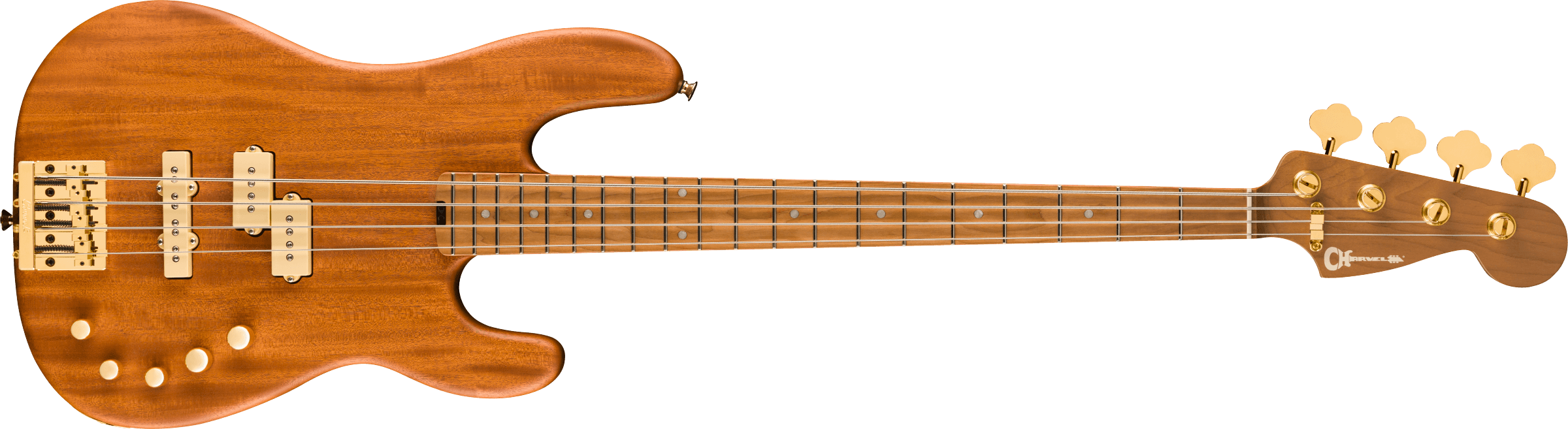 CHARVEL - Pro-Mod San Dimas Bass PJ IV Mahogany NAT