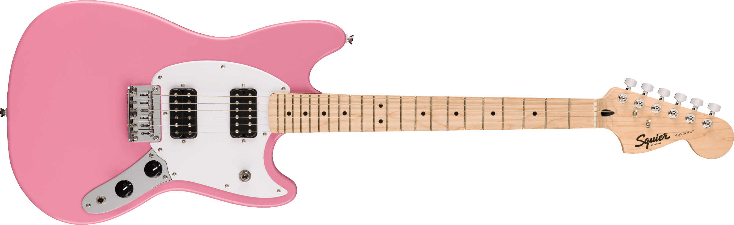 SQUIER - Sonic Mustang HH MN Flash Pink