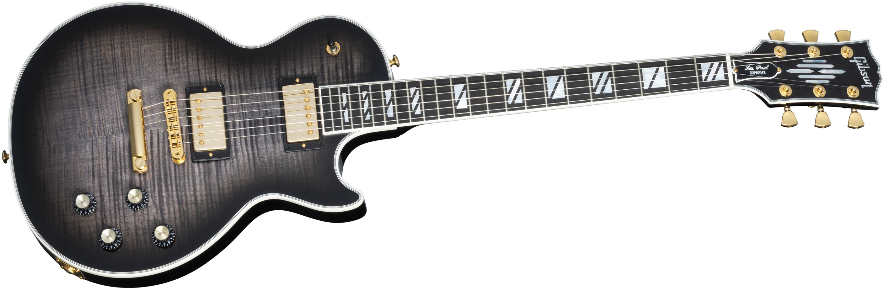 GIBSON - Les Paul Modern Supreme Translucent Ebony Burst 