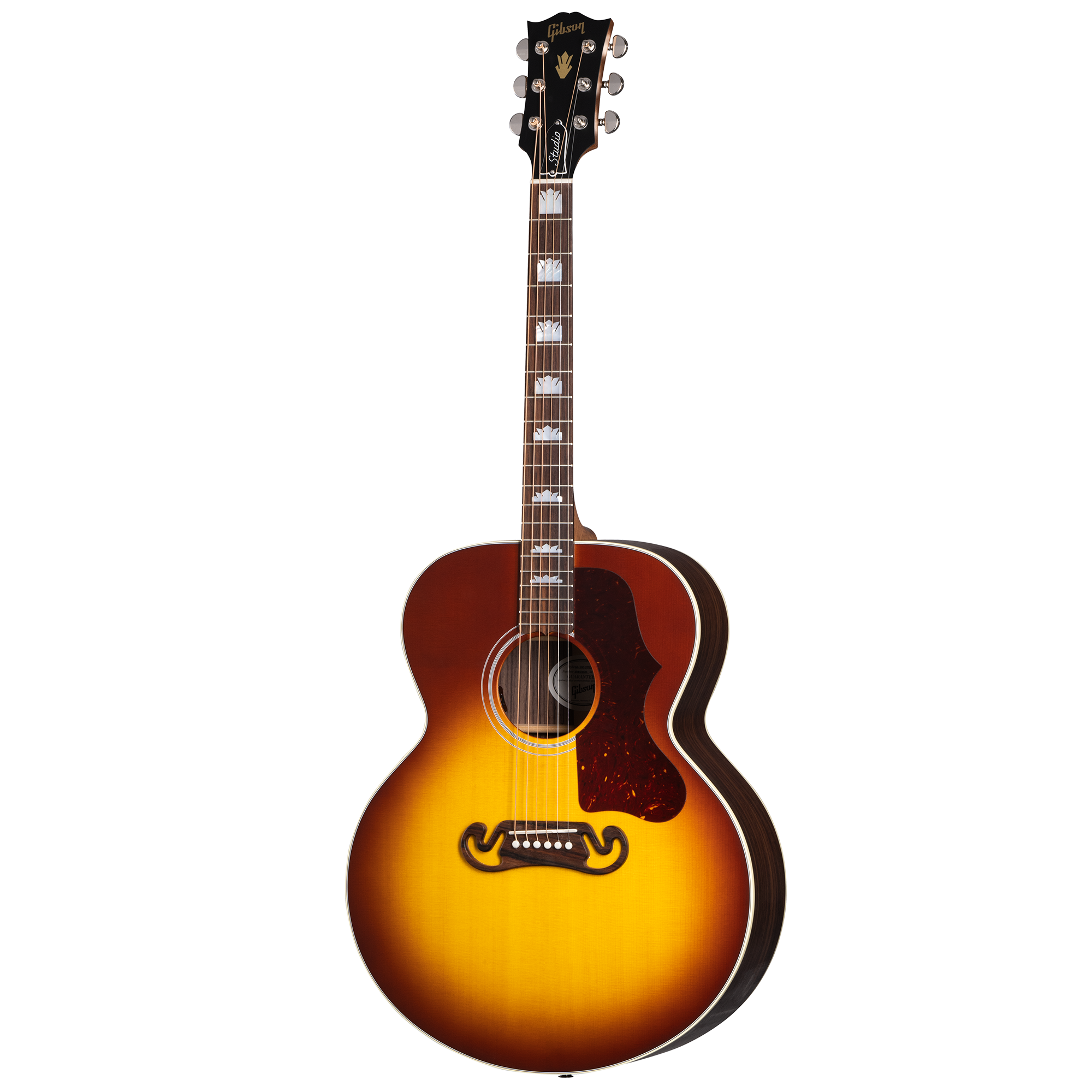 GIBSON - SJ-200 Studio Rosewood-Satin Rosewood Burst