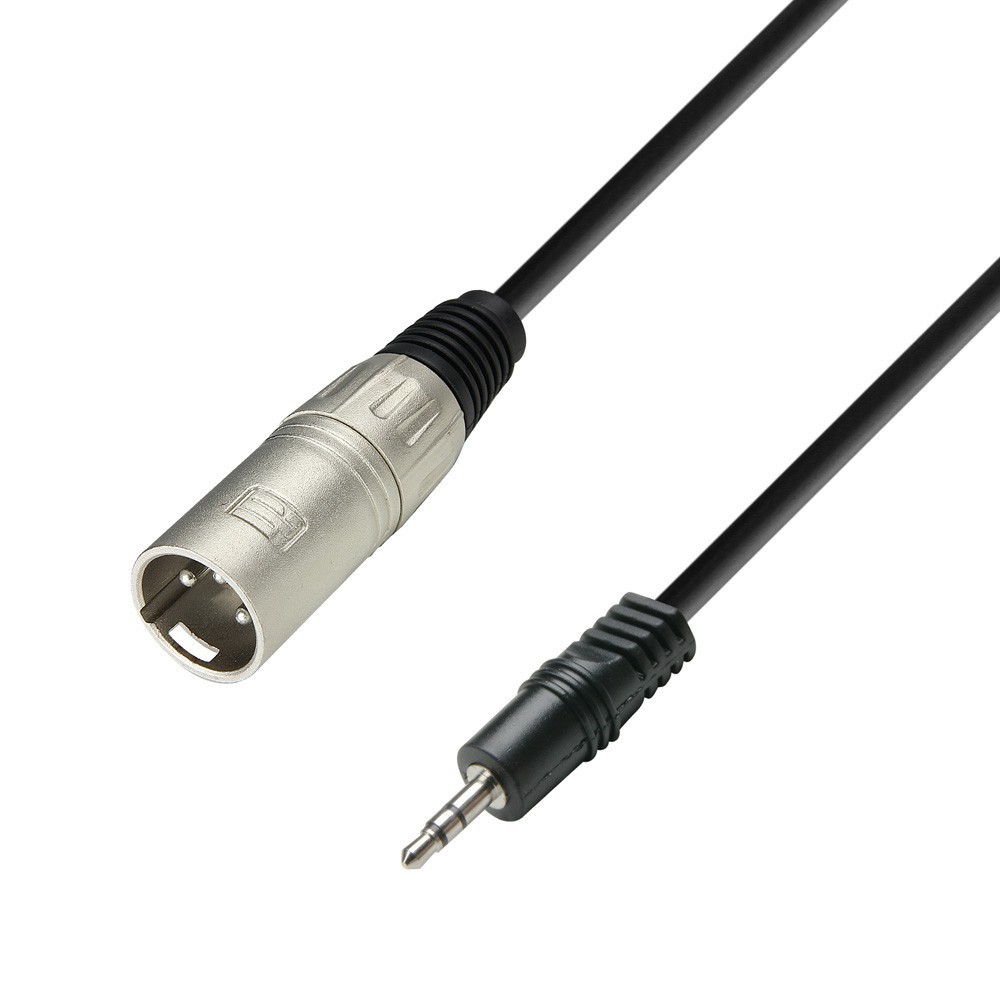 ADAM HALL - 3 STAR BWM 0300 Balanced Cable XLR Male x Minijack 3 m 