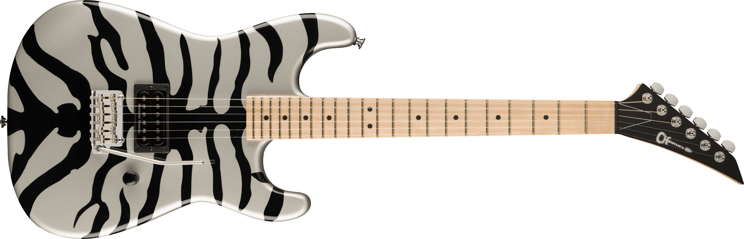 CHARVEL - Ltd. Super-Stock SD1 H 2PT M Silver Bengal