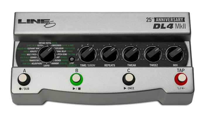 LINE 6 - Ltd. 25th Anniversary DL4 MKII Silver