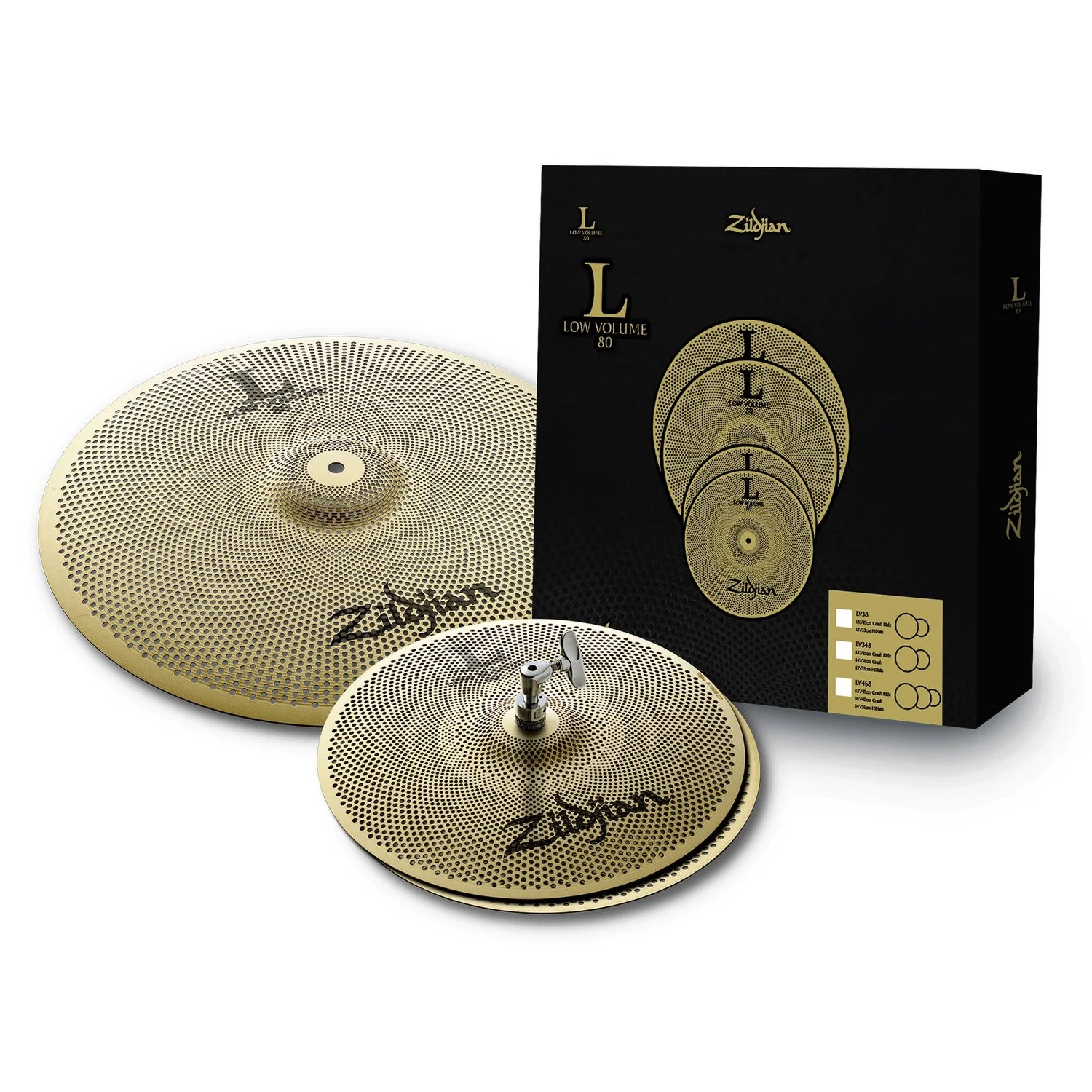 ZILDJIAN - LV38 Low Volume Full Pack