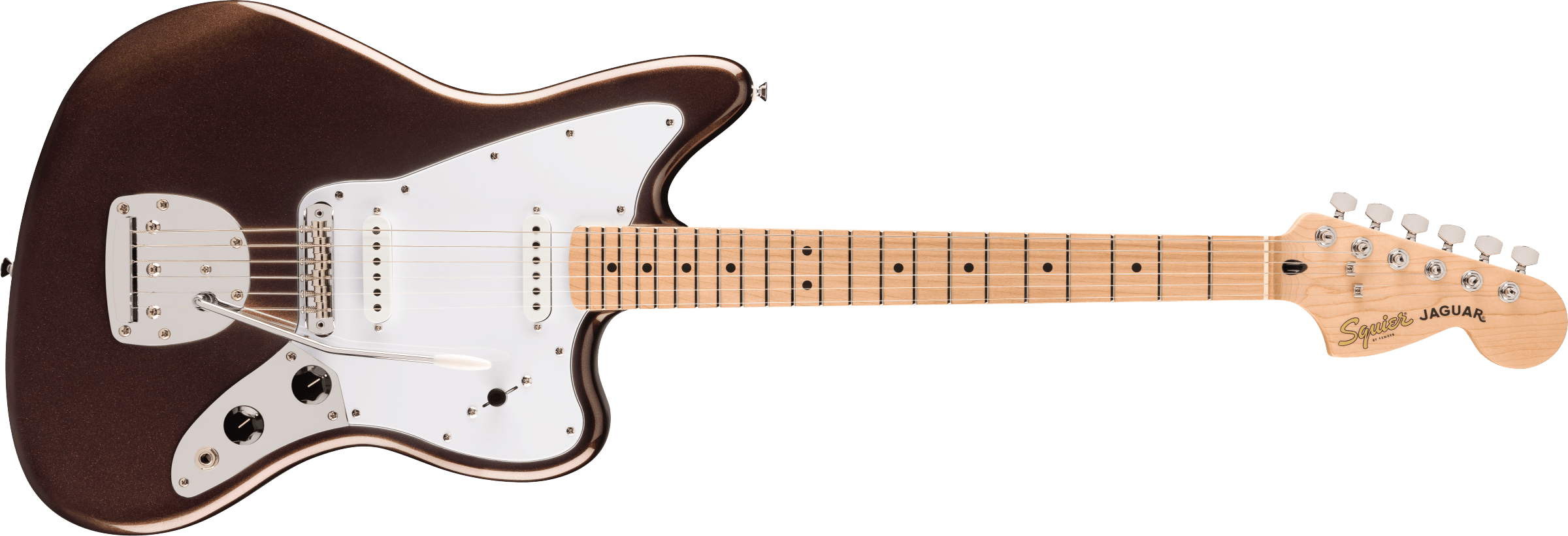 SQUIER - Affinity Jaguar MN Mystic Metallic Brown