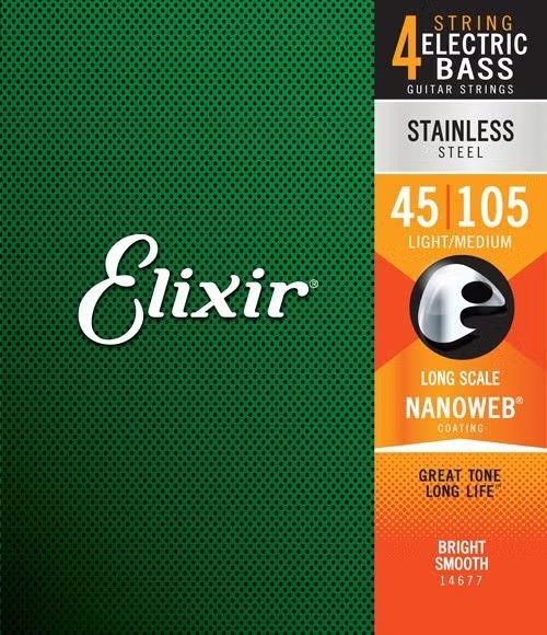 ELIXIR - Nanoweb Bass - 45-105