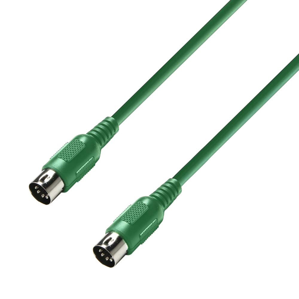 ADAM HALL - Midi Cable 3m Green