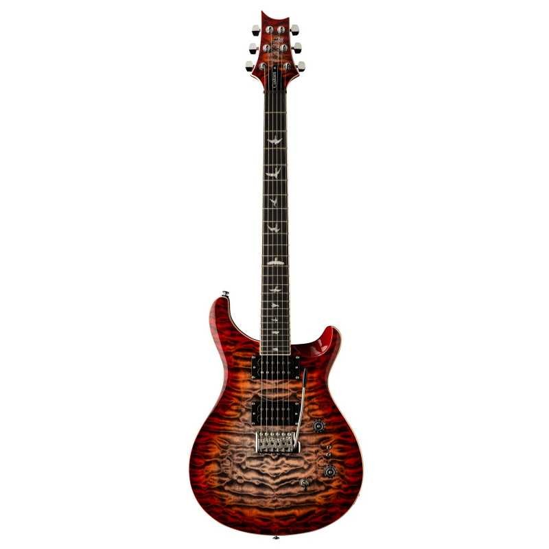 PRS - SE Custom 24-08 Quilt Charcoal Cherry Burst