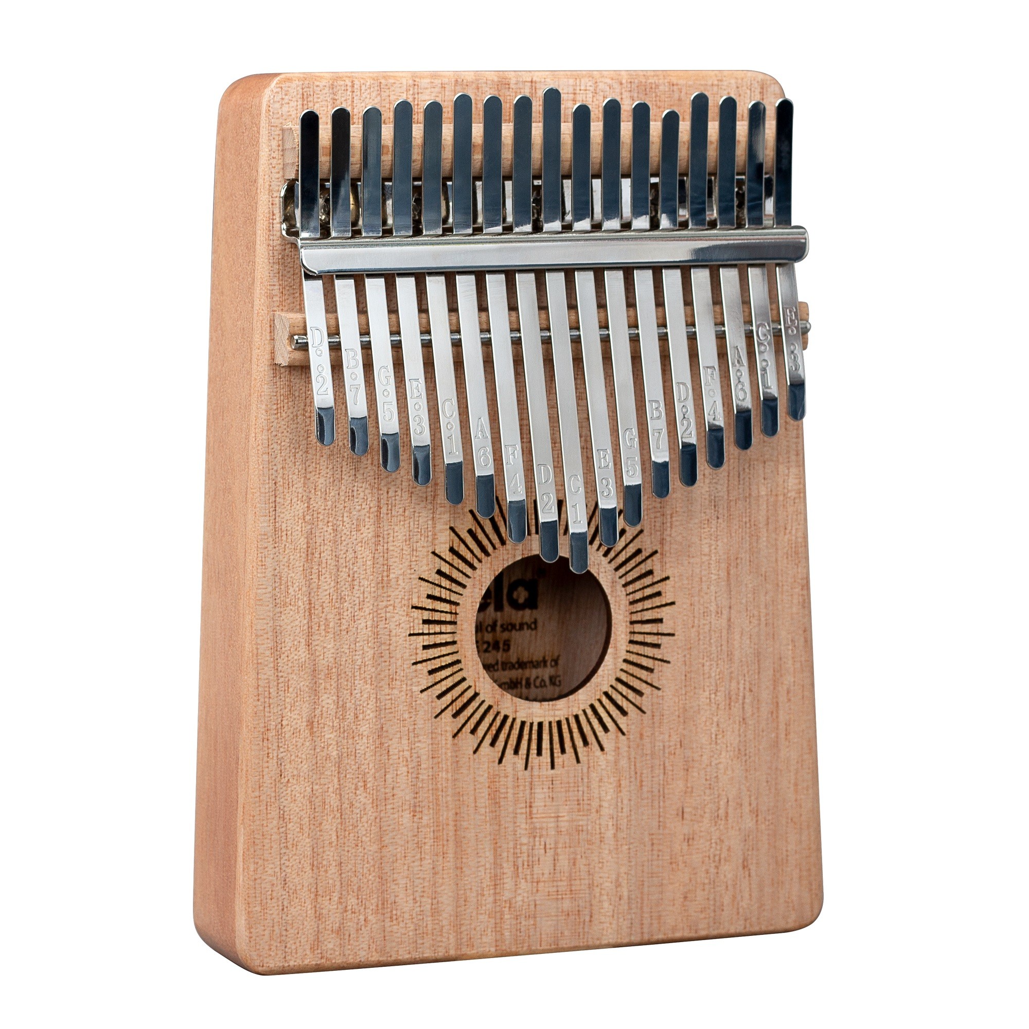 SELA - SE 245 Kalimba Mahogany 17