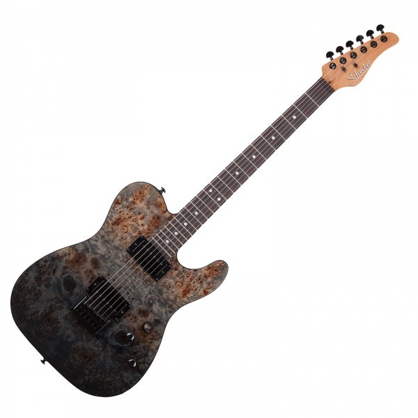 SCHECTER - PT Standard Black Fade Burst Burl