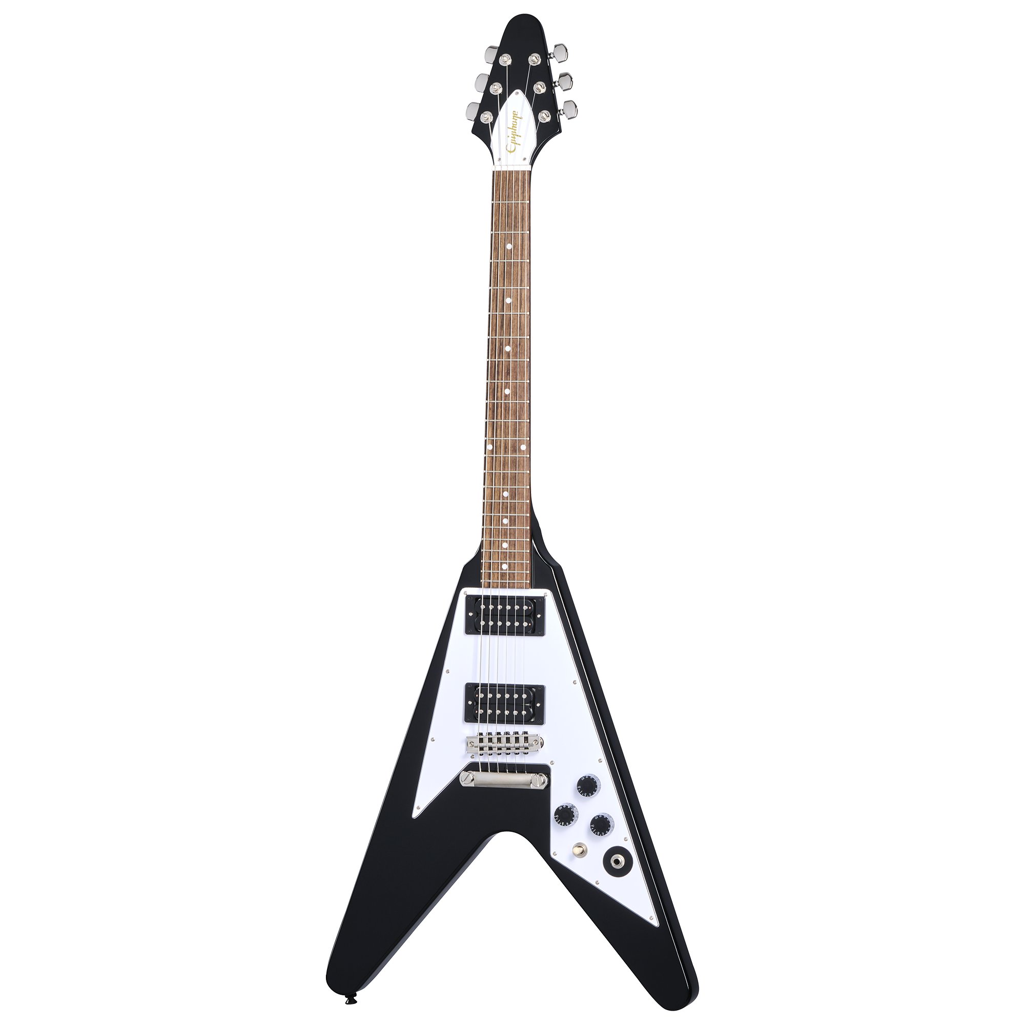 EPIPHONE - Kirk Hammett 1979 Flying V Ebony