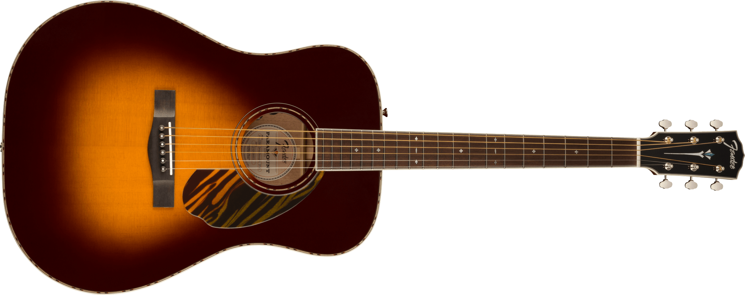 FENDER - PD-220E Dreadnought 3-Color Vintage Sunburst