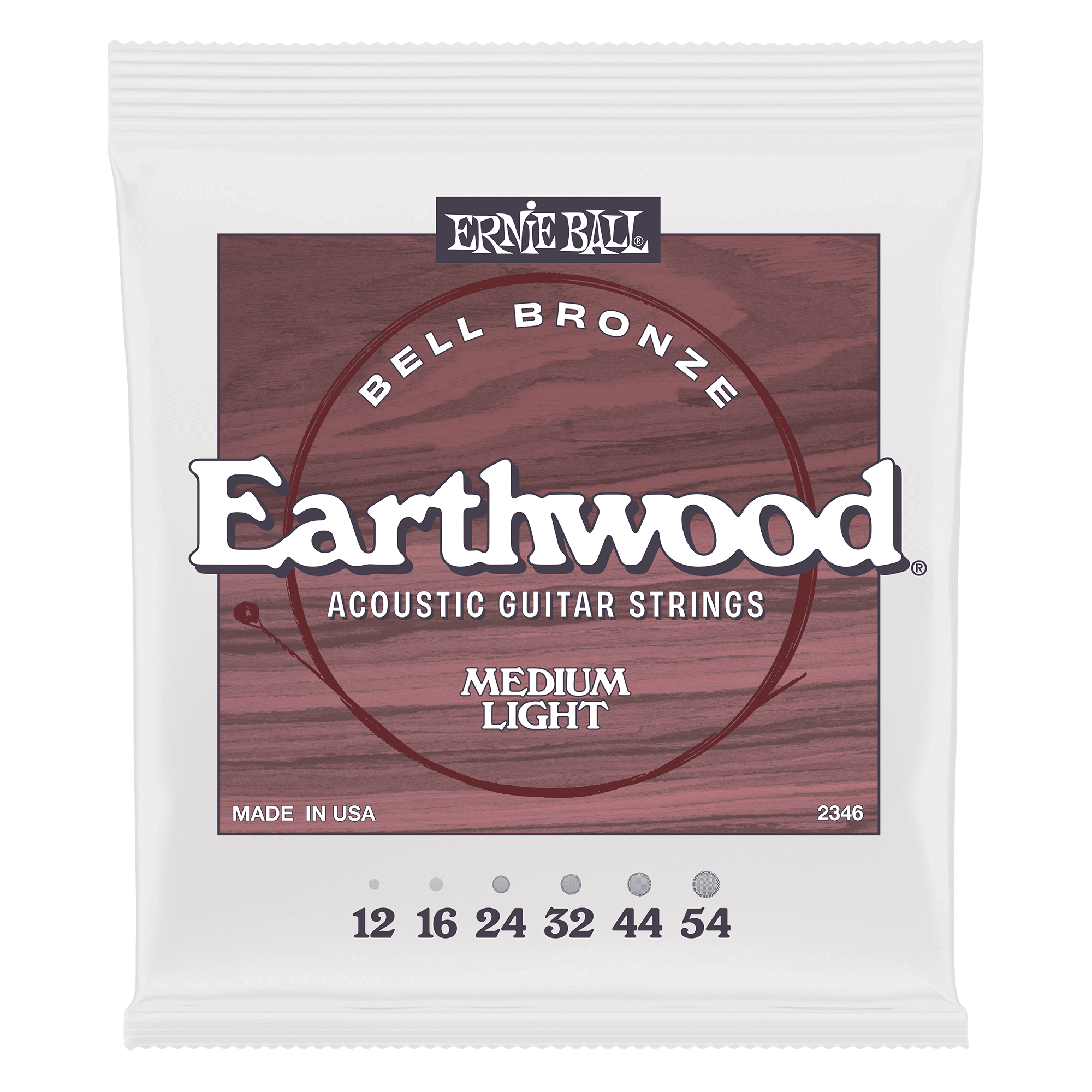 ERNIE BALL - Earthwood Bell Bronze 12-54