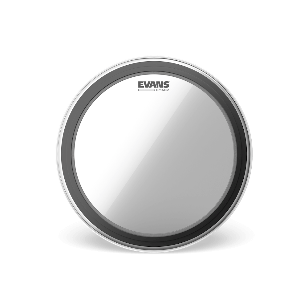 EVANS-22" EMAD Clear Bass Drum