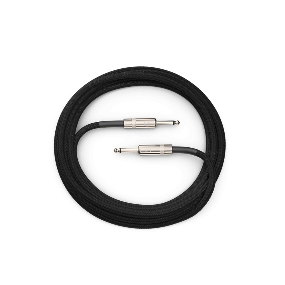 DADDARIO - Custom Braided Black Cable 6m Straight