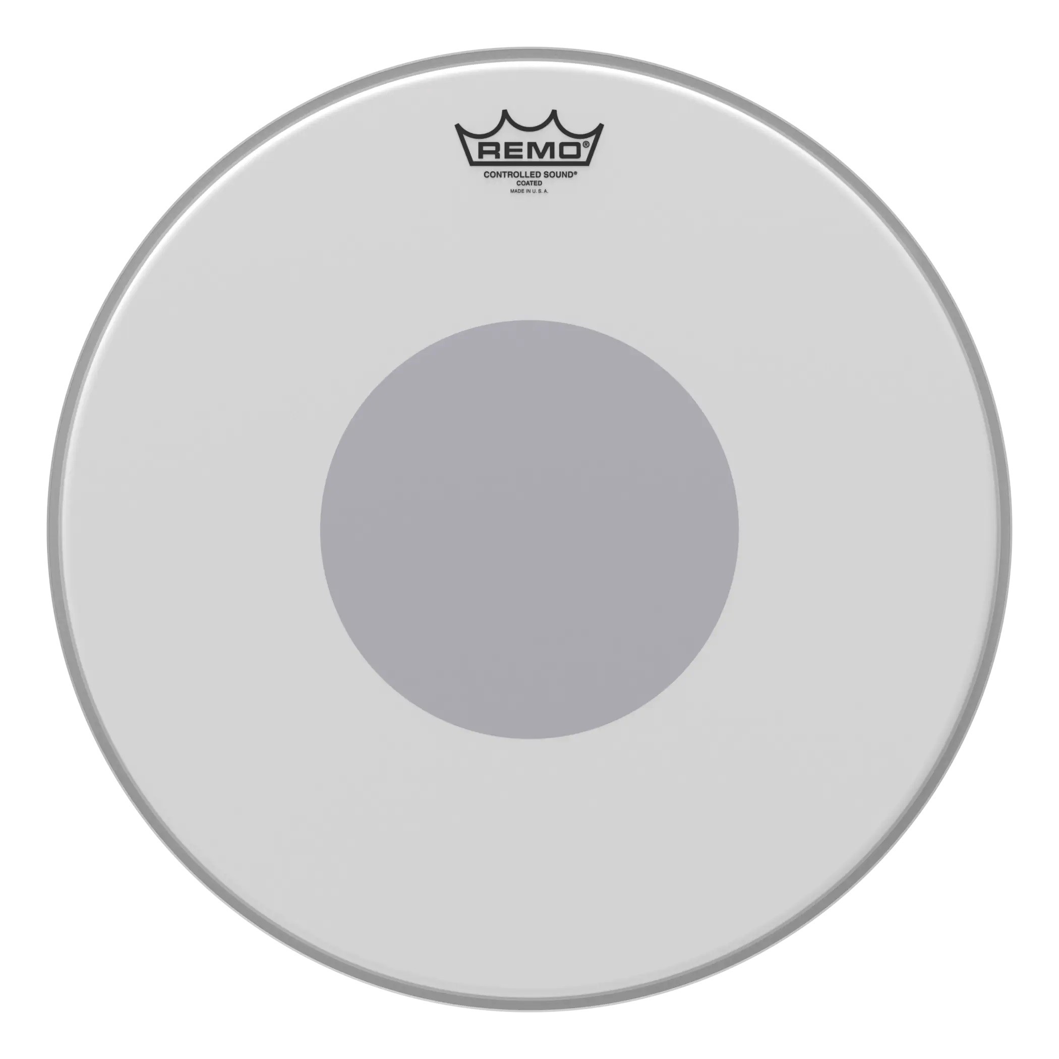 REMO - Controlled Sound Coated 16" Black Dot