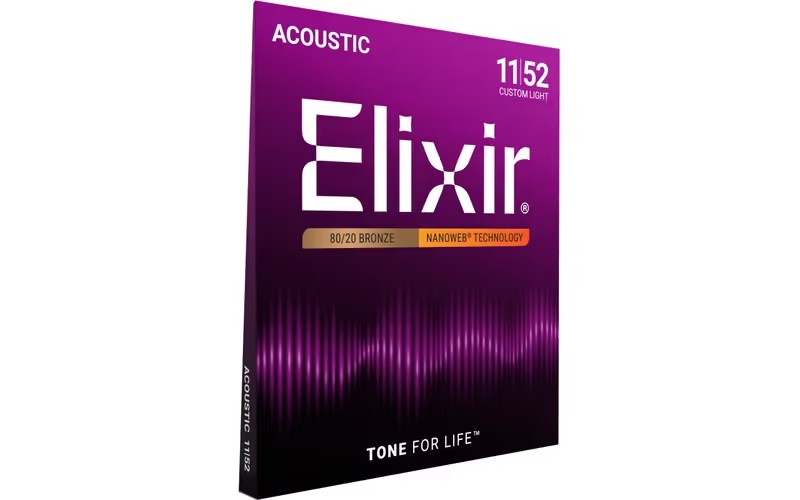 ELIXIR-11027 NANOWEB CUSTOM LIGHT ACOUSTIC 011-052