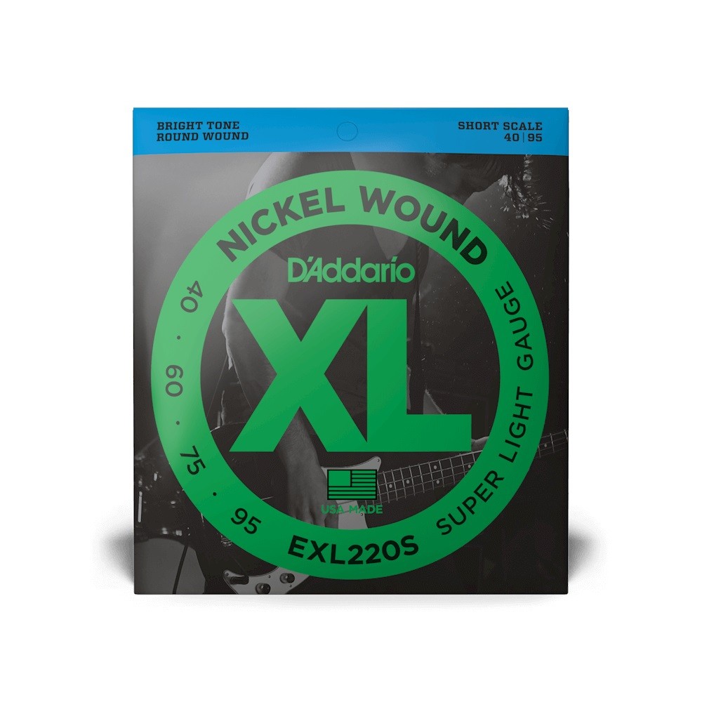 D'ADDARIO - EXL220S - 40-95 Short Scale