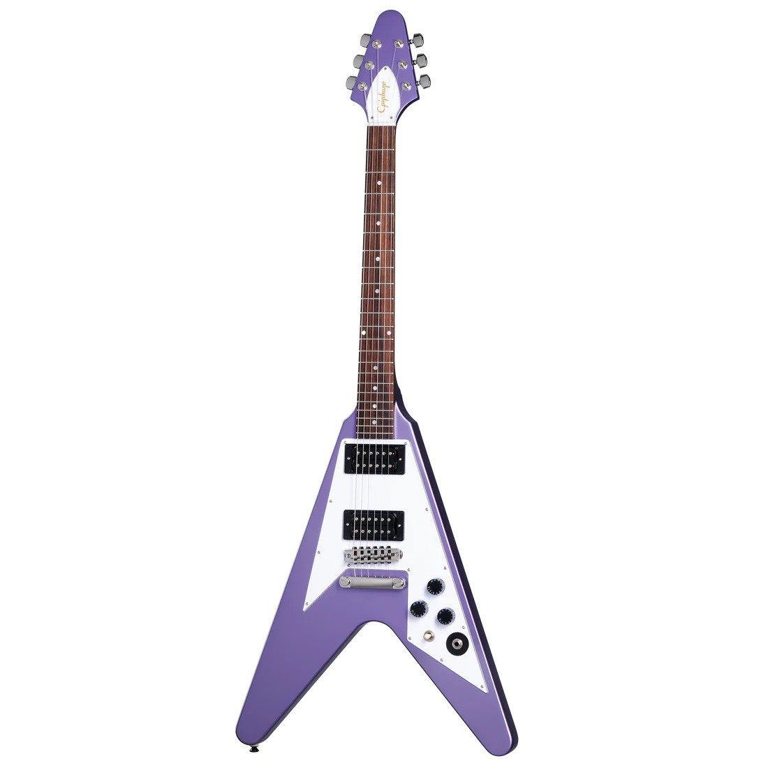 EPIPHONE - Kirk Hammett 1979 Flying V Purple Metallic