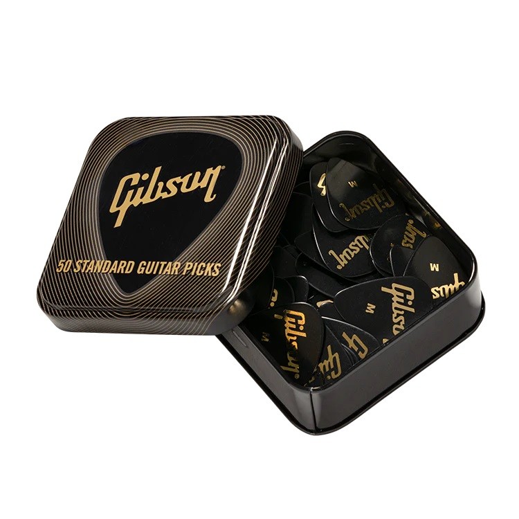GIBSON - Standard Pick Tin 50 pcs. Extra Heavy