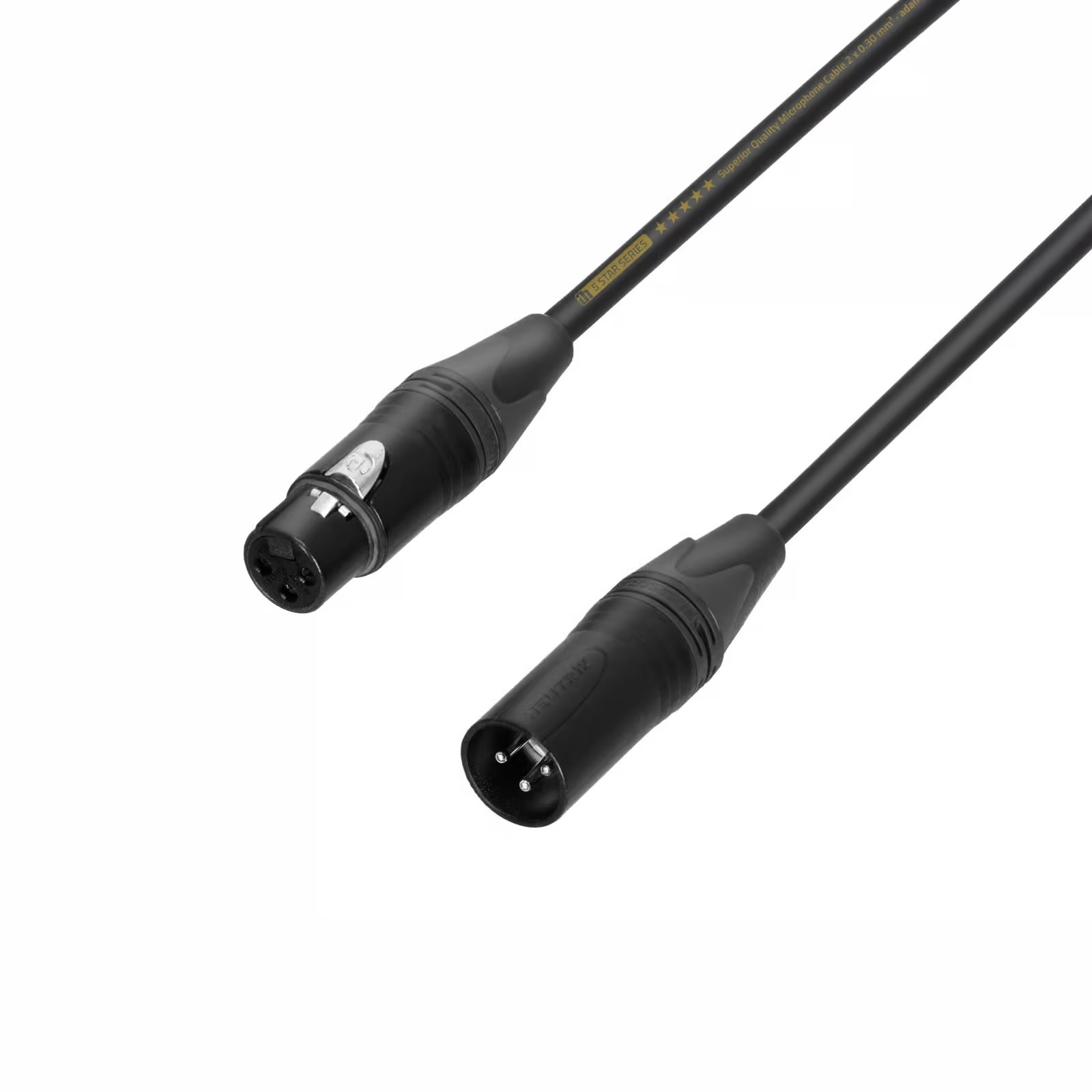 ADAM HALL-Mic Cable Neutrik XLR female to XLR male 10.0 m