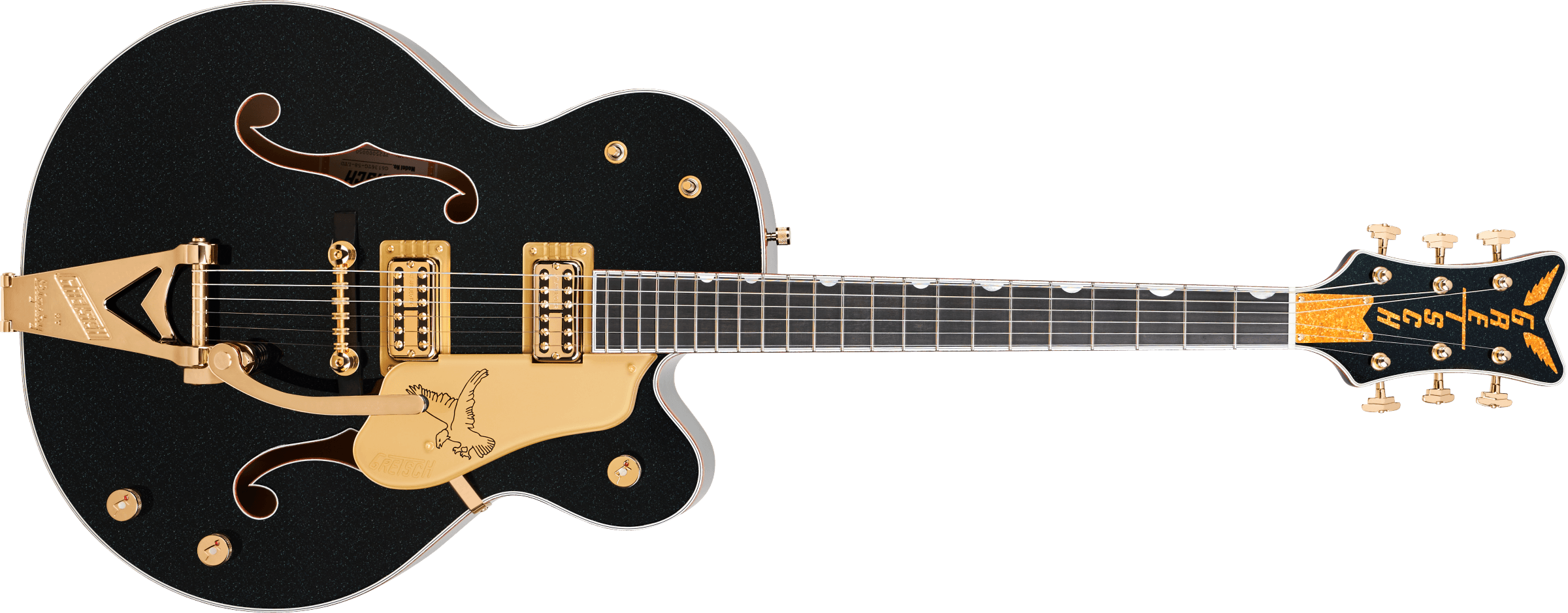 GRETSCH - G6136TG-58 Limited Edition 1958 Custom Falcon Bigsby Emerald Night