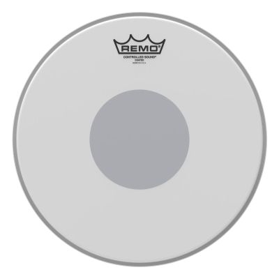 REMO - Controlled Sound Coated 12" Black Dot