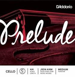 DADDARIO -  Prelude Cello String Set, 4/4 Scale, Medium Tension