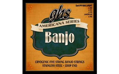 GHS - Americana Series 5 String Banjo PF190