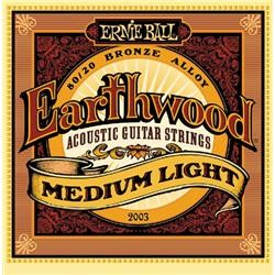 ERNIEBALL Earthwood Medium Light 012-054 Acoustic 80/20 Bron