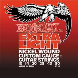 ERNIEBALL Extra Light Electric Nickel Wound 010-050 wound G