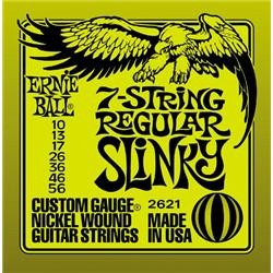 ERNIEBALL 7-string Regular Slinky Nickel Wound 010-056 Lime