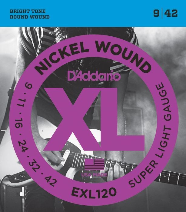 DADDARIO-EXL120 Nickel Wound-09-42