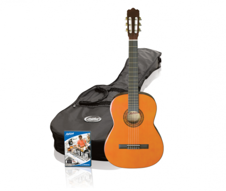 ASHTON Pack Guitarra Clássica 3/4 Natural