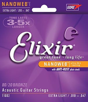 ELIXIR - 11002 Nanoweb Extra Light Acoustic 010-047