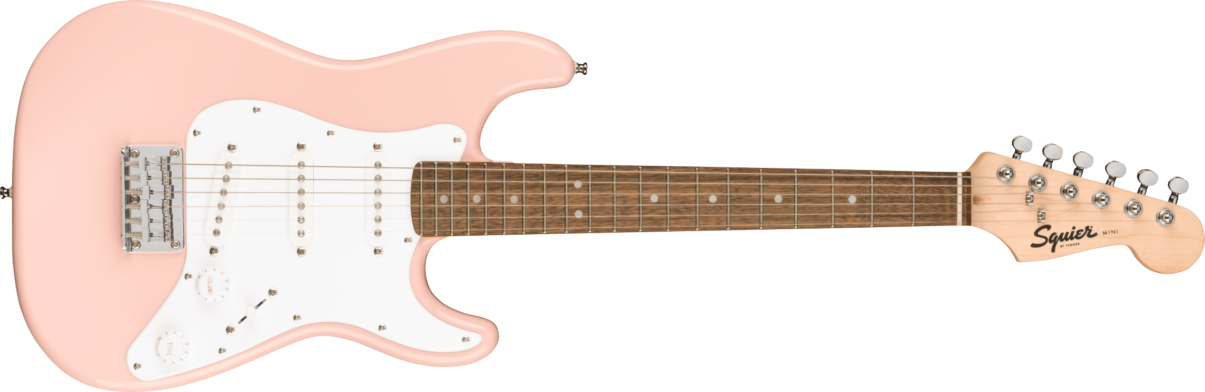 SQUIER - Mini Stratocaster Shell Pink