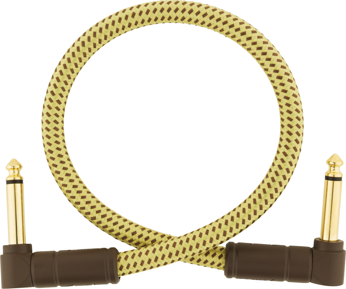 FENDER - Deluxe Patch Cable-Tweed 30cm