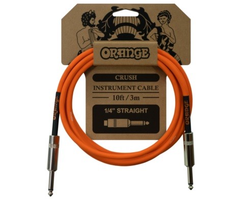 ORANGE - Crush Cable 3m Straight